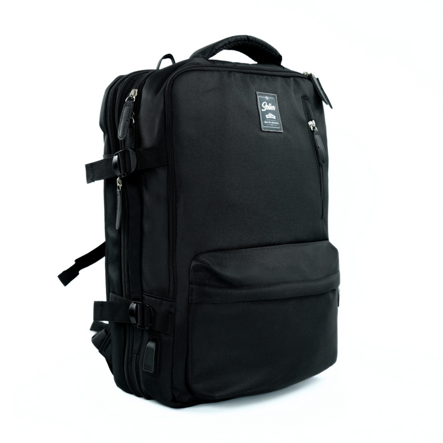 Plecak podróżny Solier FV06 Noa czarny