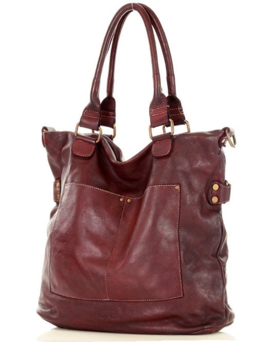 Torebka damska burgund MARCO MAZZINI v7f
