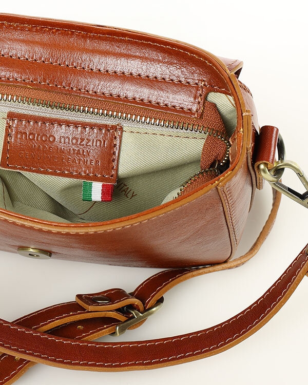Torebka damska camel MARCO MAZZINI L101b