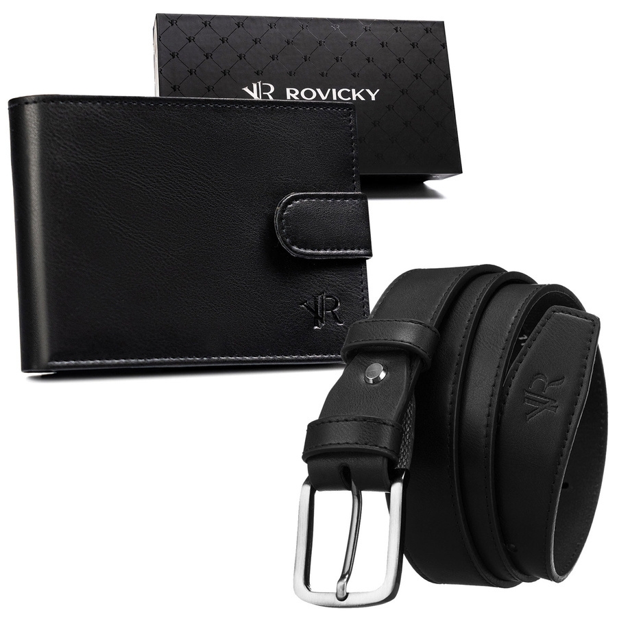 Zestaw prezentowy Rovicky R-N003L-120-PU03 czarny