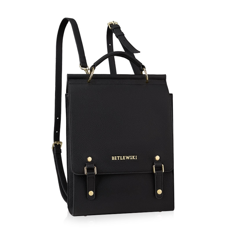 Plecak damski ekoskóra REESE czarny