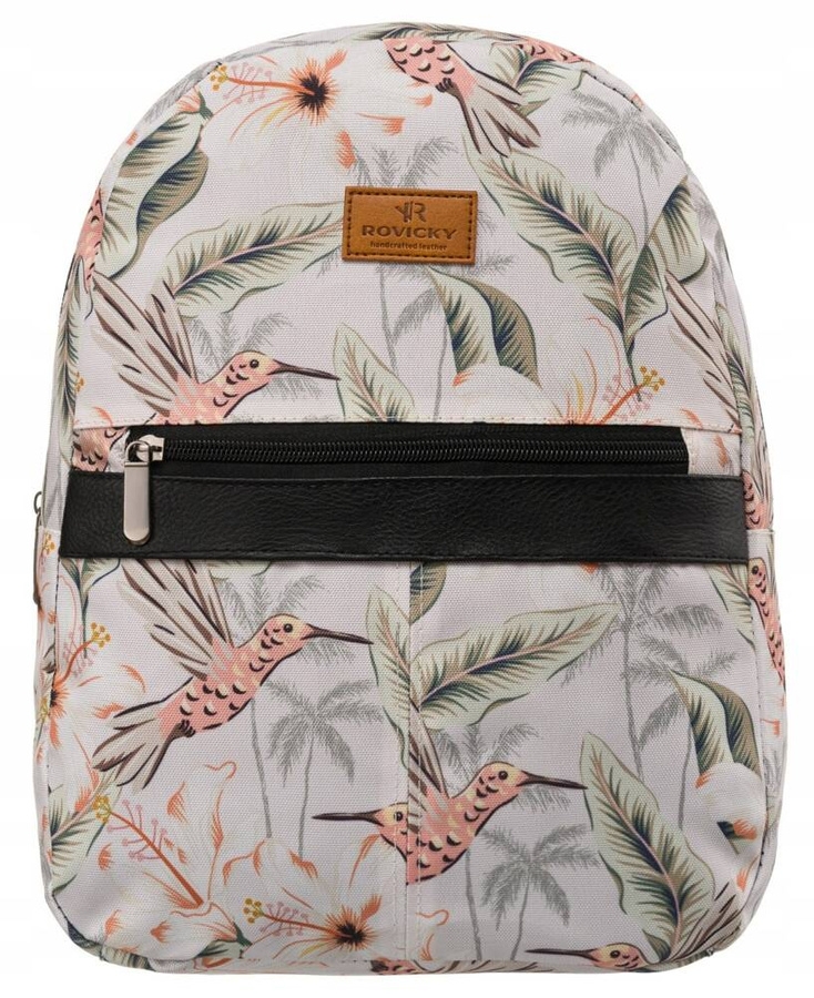 Plecak damski Rovicky R-PL15601 print ptaki