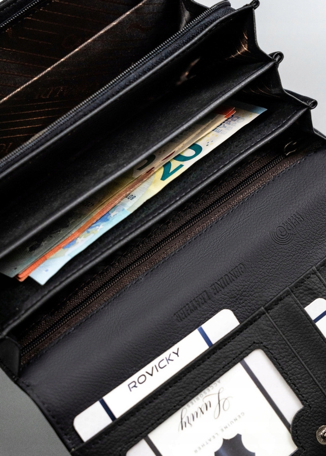 Portfel damski 4U Cavaldi PX20-20-BL czarny