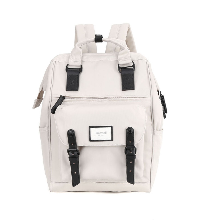 Plecak miejski Himawari 9018 kremowy