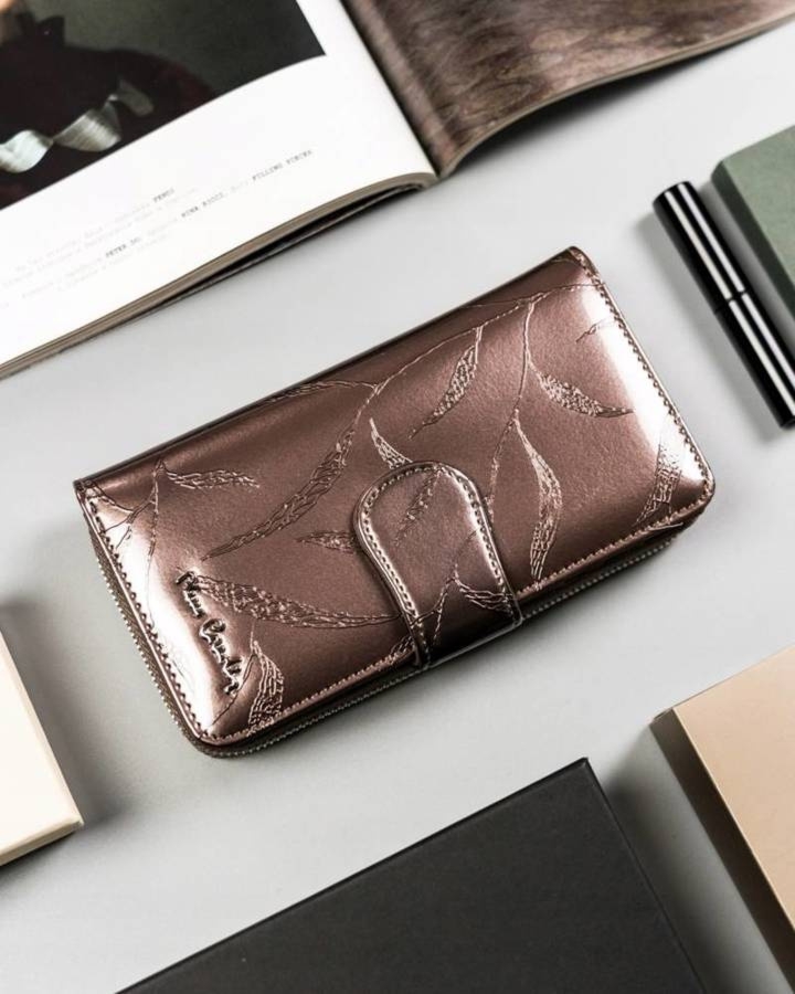 Portfel szary Pierre Cardin [DH] 02 LEAF 116