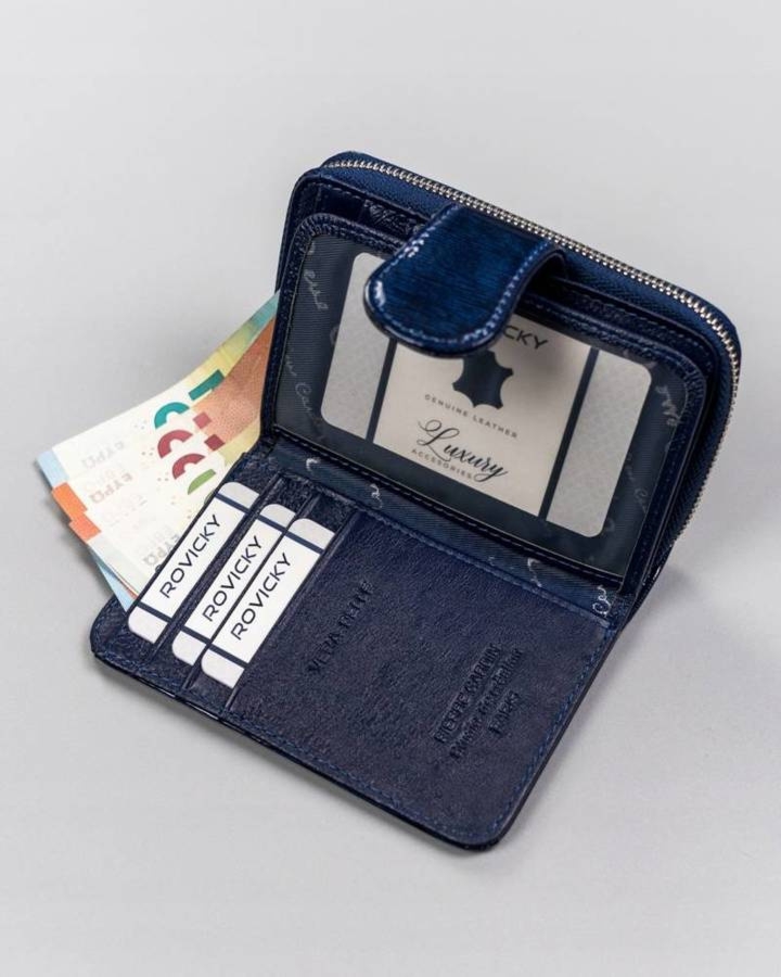 Portfel skórzany Pierre Cardin [DH] 05 LINE 115 niebieski