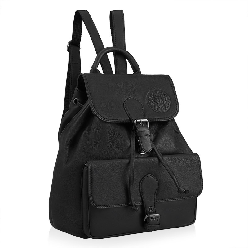 Skórzany plecak CAMBRIDGE czarny