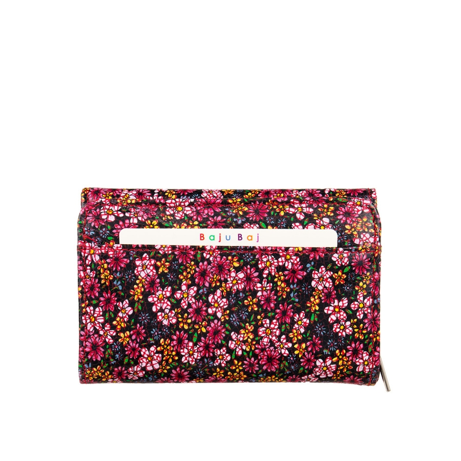 Portfel damski czerwony skórzany RFID BajuBaj PD1202cs82 RFID