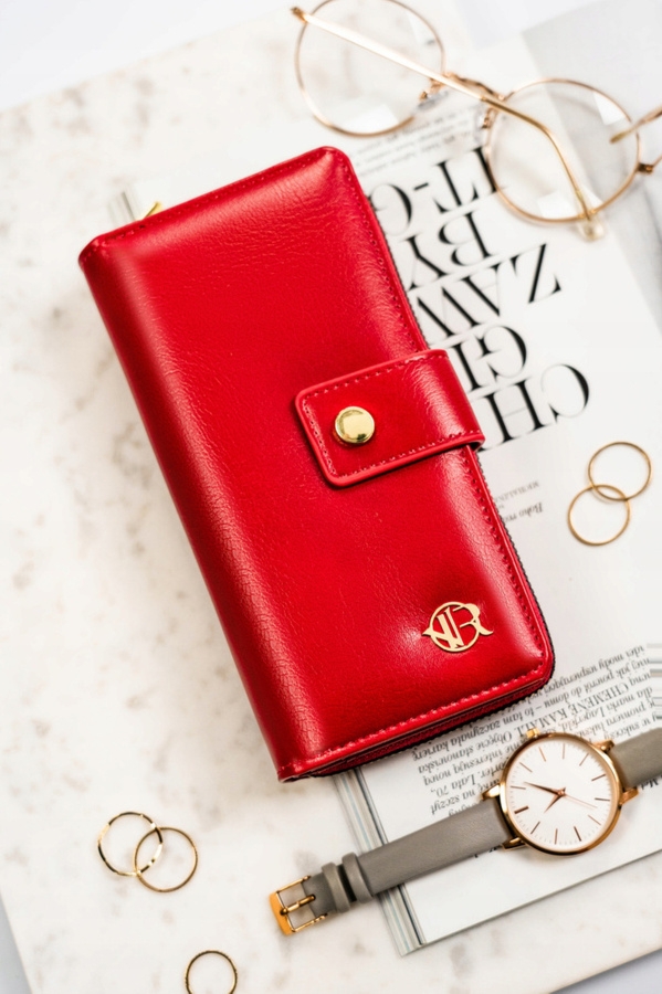 Portfel damski Rovicky R-POR-01-F7 czerwony