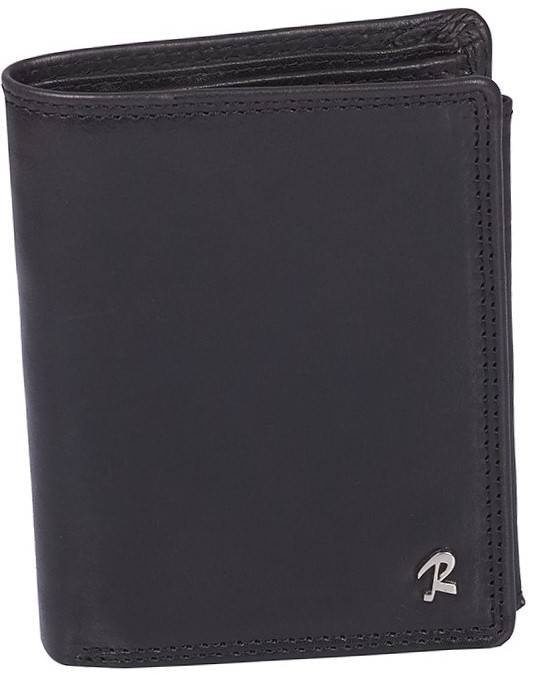 Klasyczny portfel męski czarny Rovicky 326-CVT BLACK