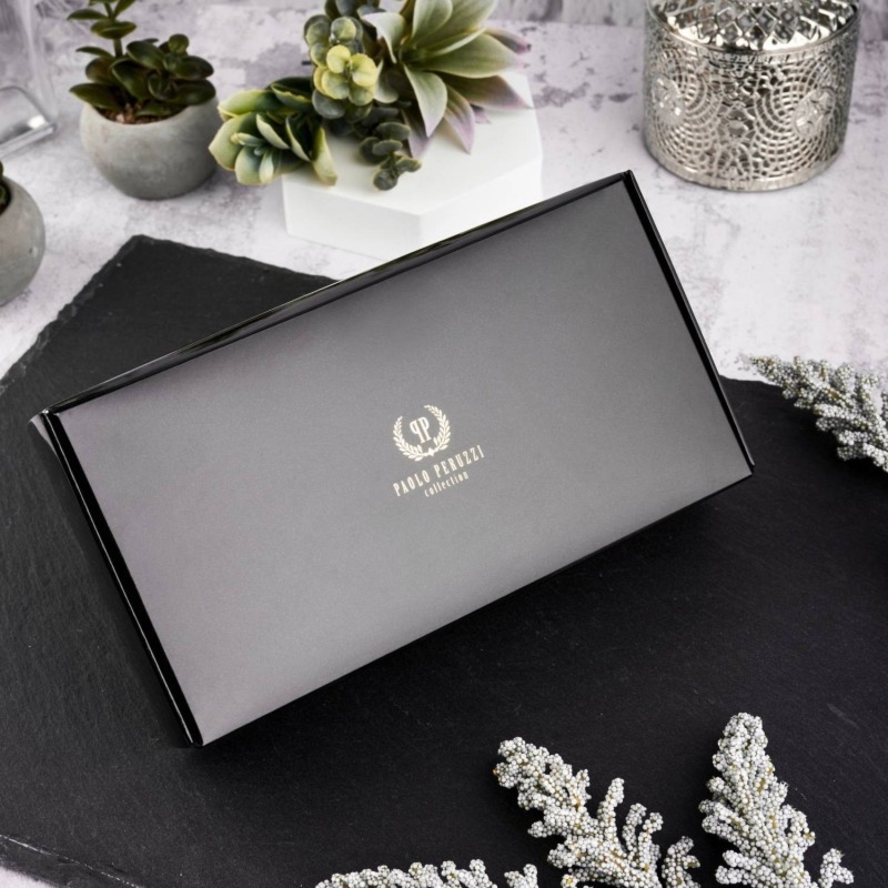 Zestaw prezentowy dla niej portfel damski w kwiaty T-45 i skórzane etui na karty T-151 Paolo Peruzzi ZUP-144-DB