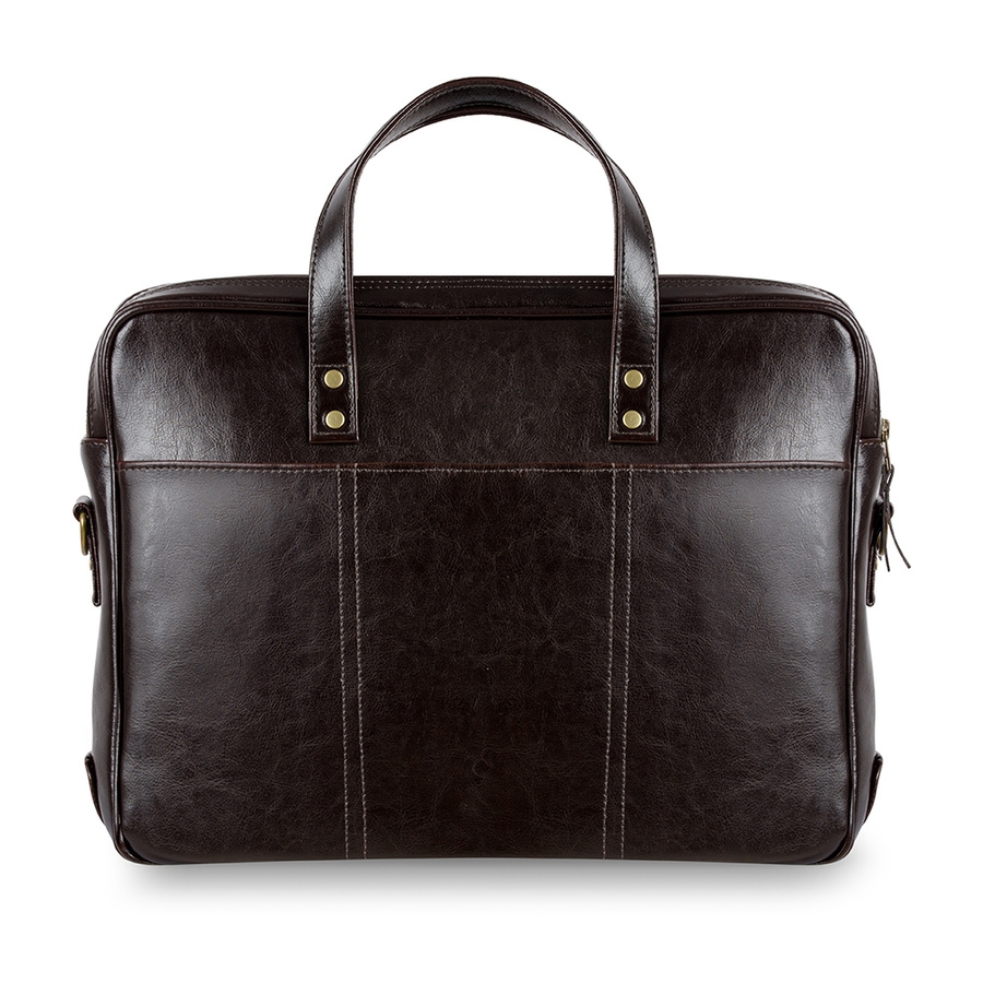 Torba skórzana SOLIER SL05 NEWBRIDGE BRĄZOWY