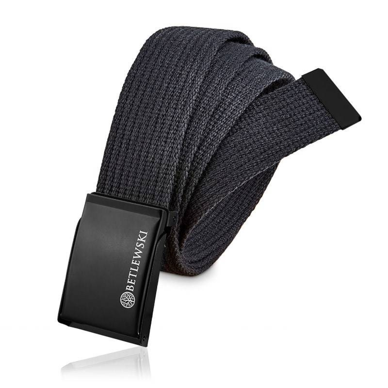 Pasek parciany BETLEWSKI PRCB-01_CZ-1 L c. szary