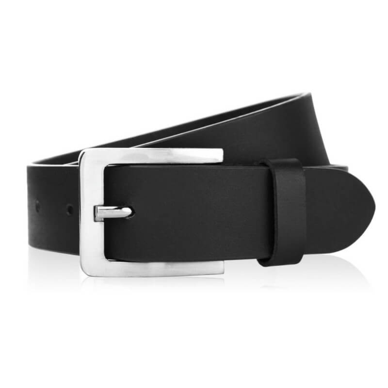 Pasek skórzany 90 CM PAOLO PERUZZI 02Z0190 czarny