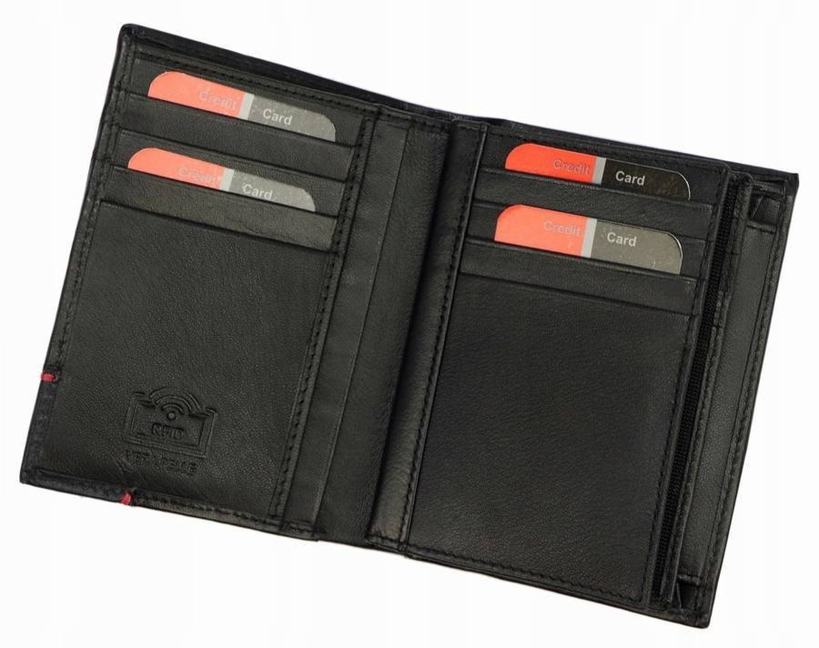 Portfel skórzany Pierre Cardin [DH] 331 TILAK75 czarny