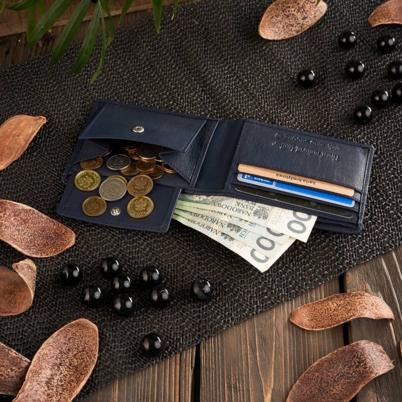 Zestaw prezentowy dla niego portfel męski skórzany T-67 i etui na karty T-151 Paolo Peruzzi ZUP-147-DB