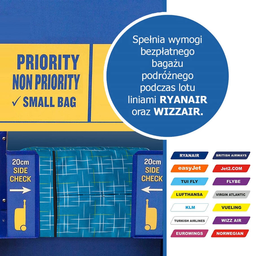 Plecak podróżny Rovicky [DH] R-PLEC niebieski