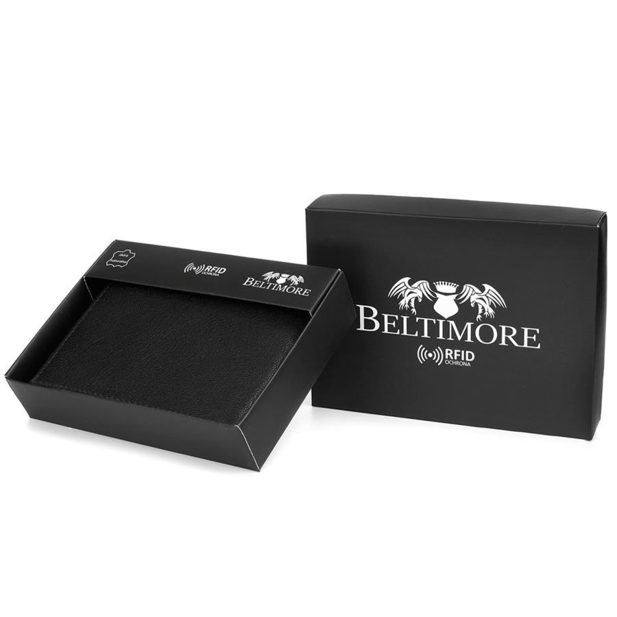 Męski portfel skórzany klasyczny RFiD Beltimore D43