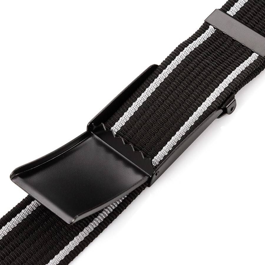 CZARNY PASEK MĘSKI PAOLO PERUZZI PW-10-115 cm