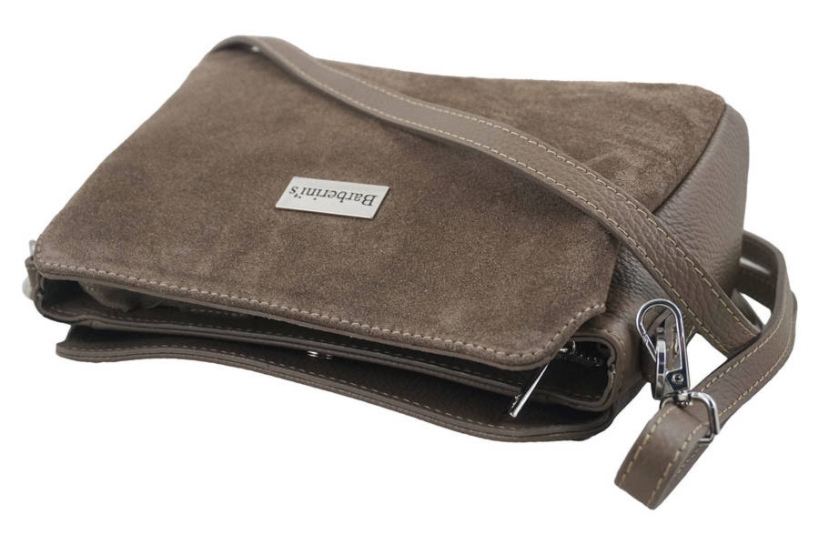 Listonoszka skórzana BARBERINI'S c. beżowa 931-9