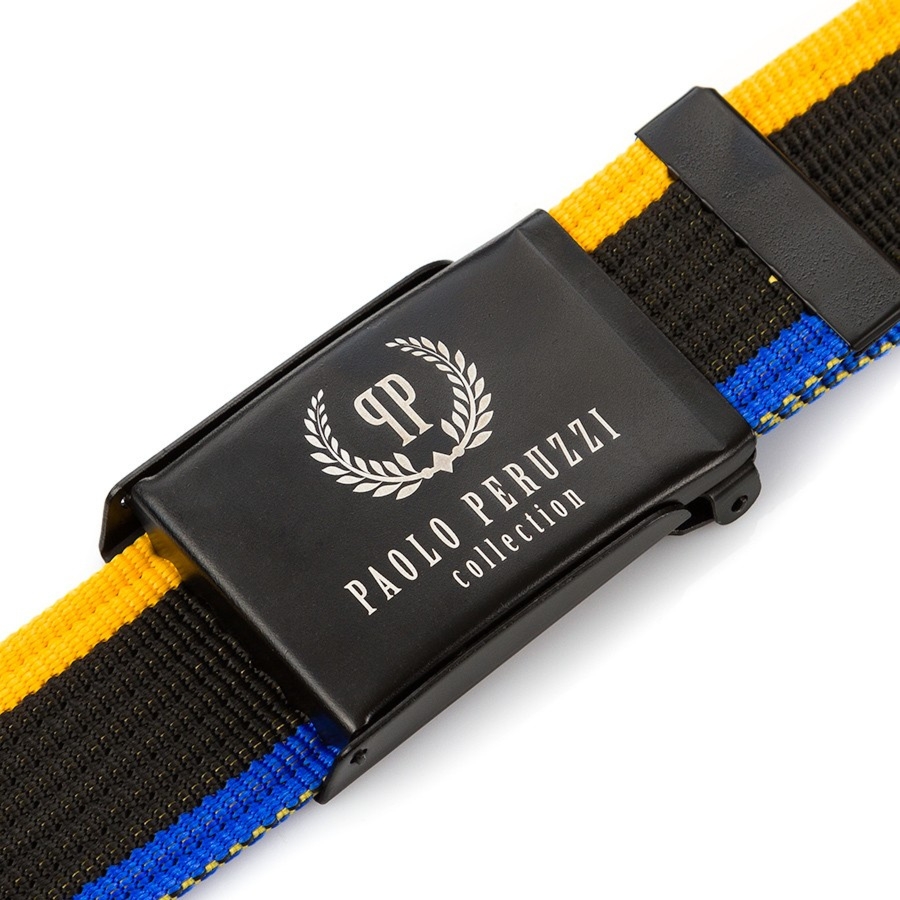 Pasek męski parciany Paolo Peruzzi PW-07-115 cm