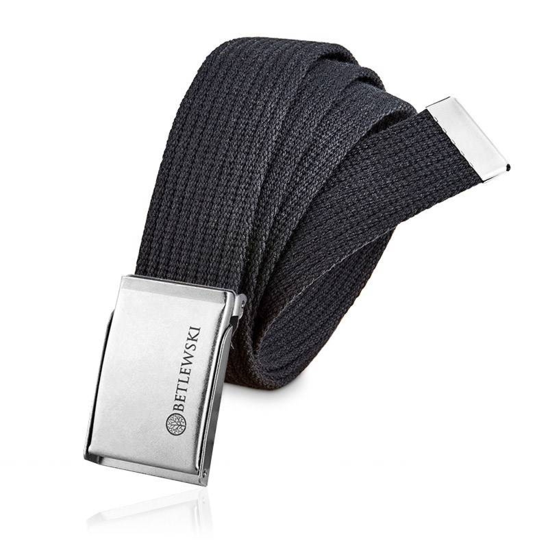 Pasek parciany BETLEWSKI PRCB-01_SR-1 L c. szary