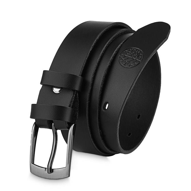 Skórzany pasek BETLEWSKI DW30-0 140 czarny