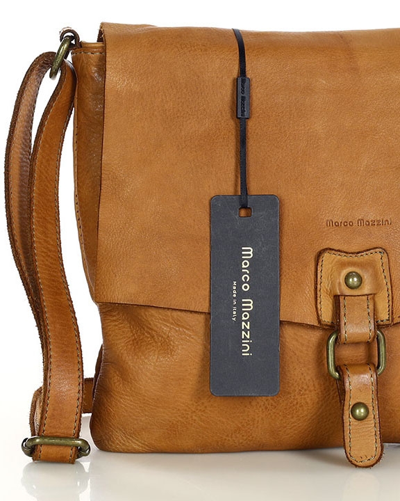 Torebka damska camel MARCO MAZZINI v46b