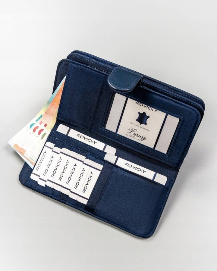 Portfel damski 4U Cavaldi N113-APU-BL czerwony