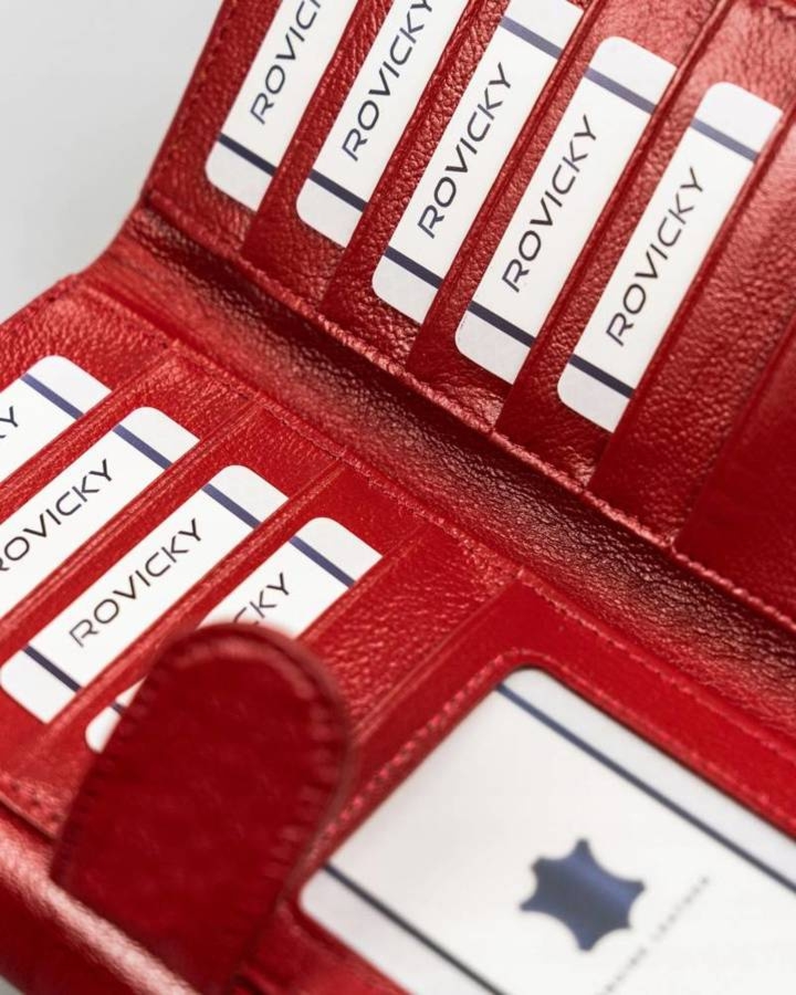 Portfel czerwony Pierre Cardin [DH] 06 ITALY 121