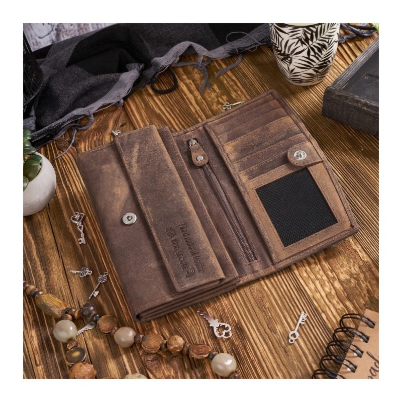 ZESTAW PREZENTOWY PLECACZEK DAMSKI I PORTFEL DAMSKI PAOLO PERUZZI ZUP-26-BR