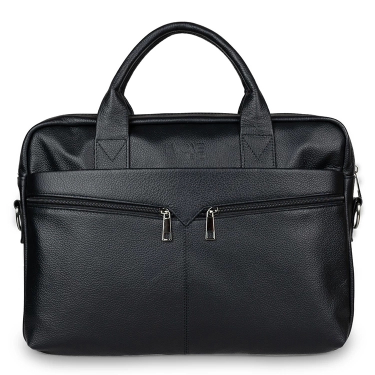 Torba skórzana Pavone Nero Palermo 2492 BL