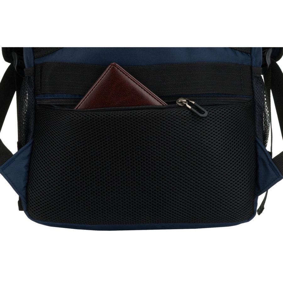 Plecak podróżny, dwukomorowy Peterson PTN KRUK-J turkusowy