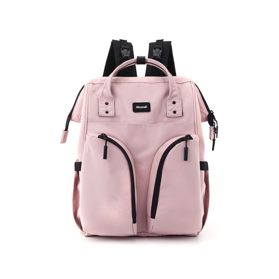 Plecak mommy bag Himawari 1208 j. różowy