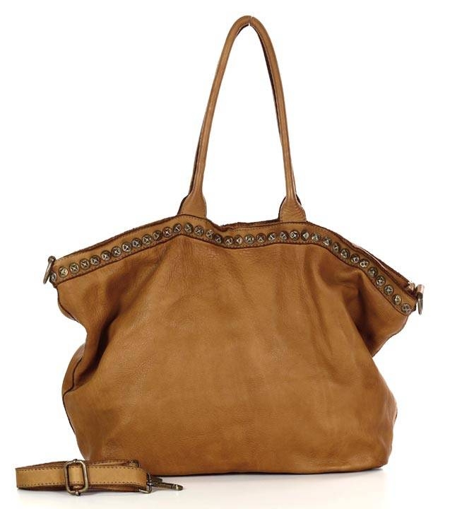 Shopper kamelowy Marco Mazzini v95c