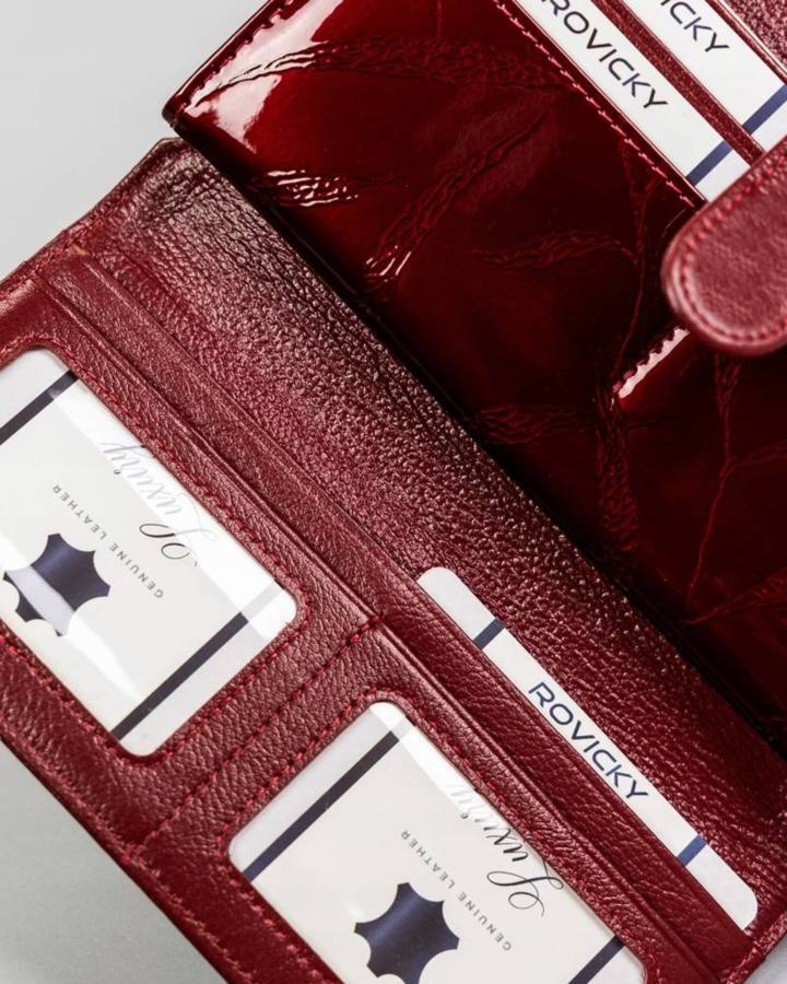 Portfel bordowy Pierre Cardin [DH] 02 LEAF 102