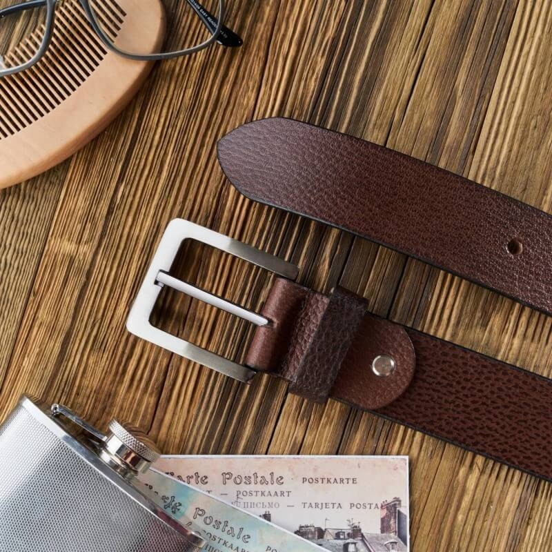 Pasek skórzany 120 CM PAOLO PERUZZI 01Z02120 brązowy