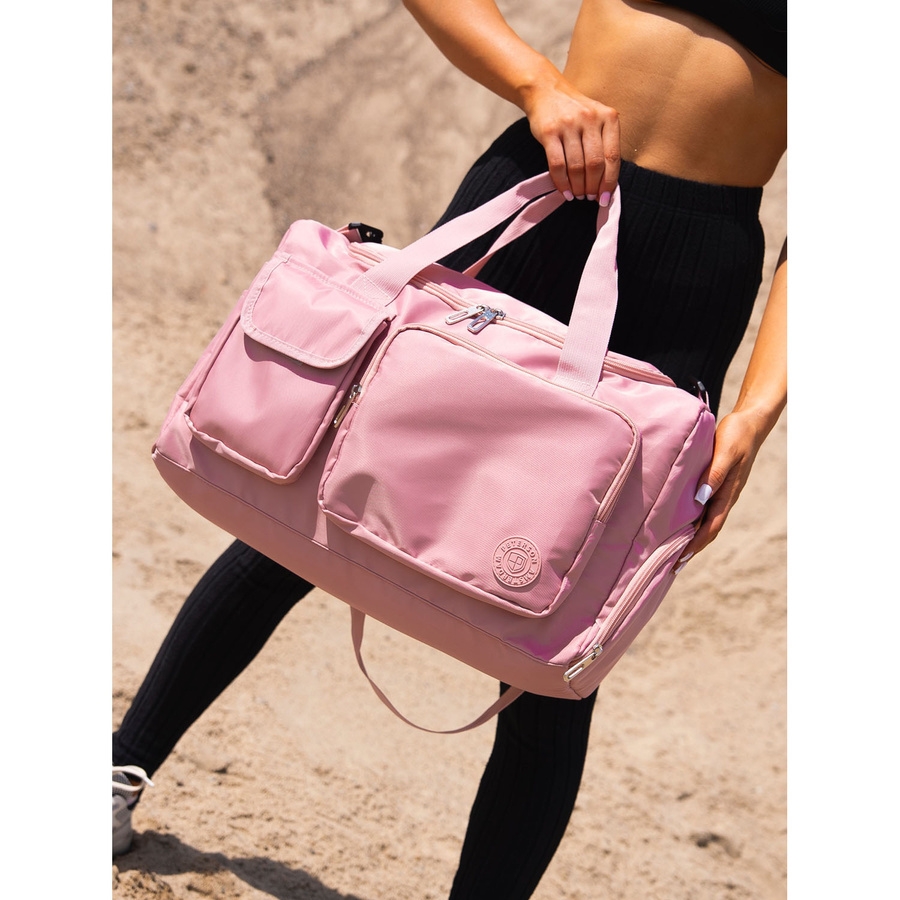 Torba weekendowa Peterson PTN 23032 różowa