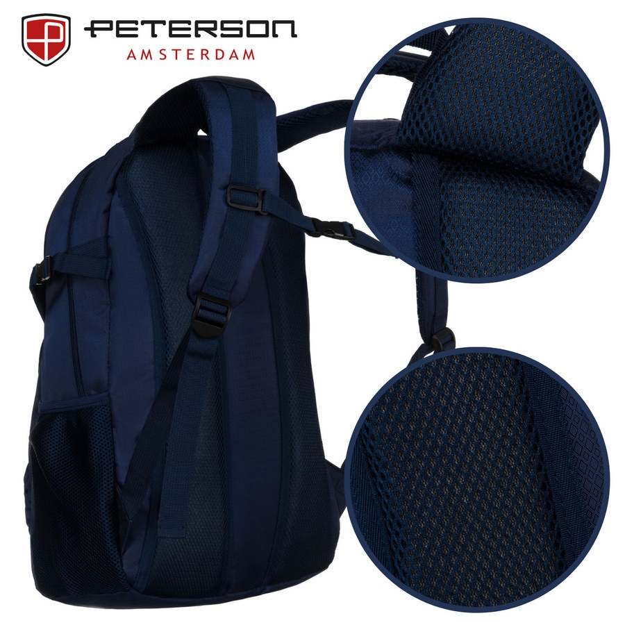 Plecak turystyczny Peterson PTN PWY-02 granatowy