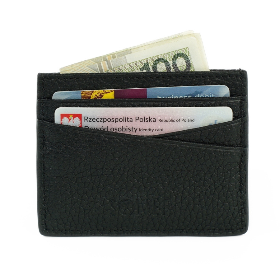 Wizytownik Portfel SW43 Black