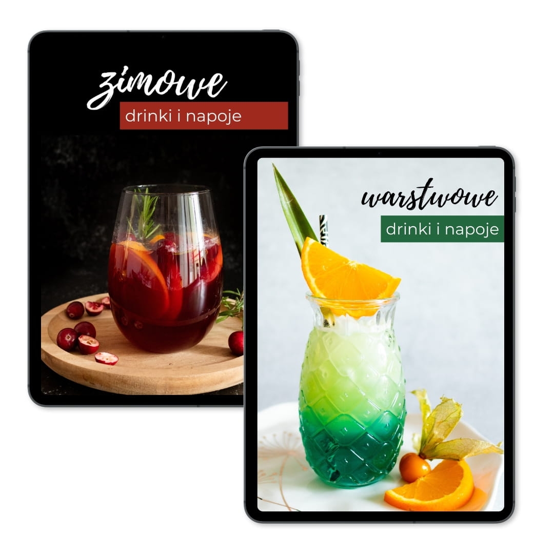Image of PAKIET 2 ebooków Warstwowe + Zimowe drinki i napoje