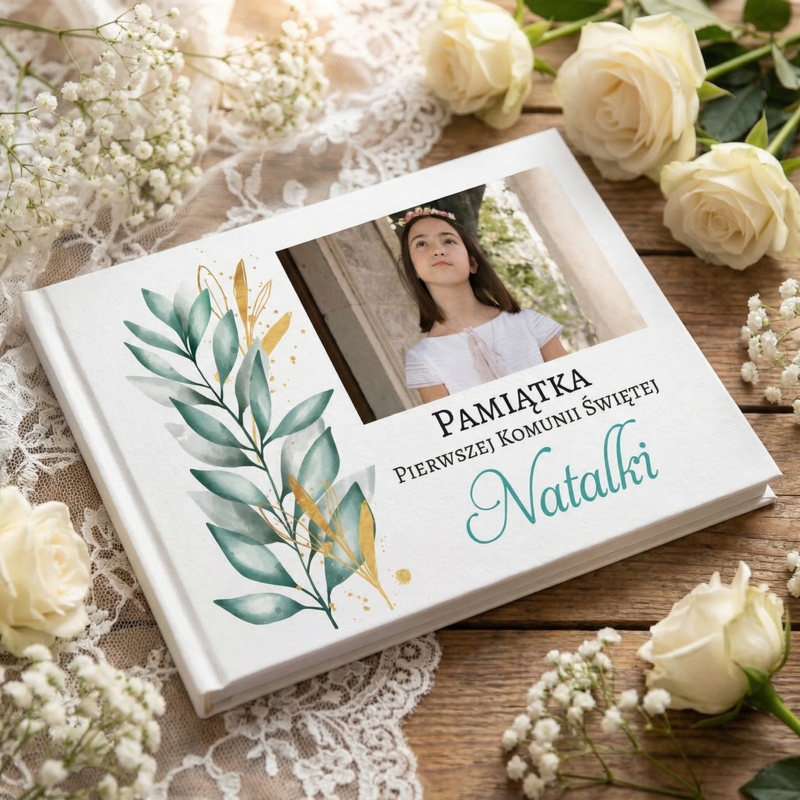 Księga Pamiątkowa Pierwszej Komunii Świętej – personalizowana