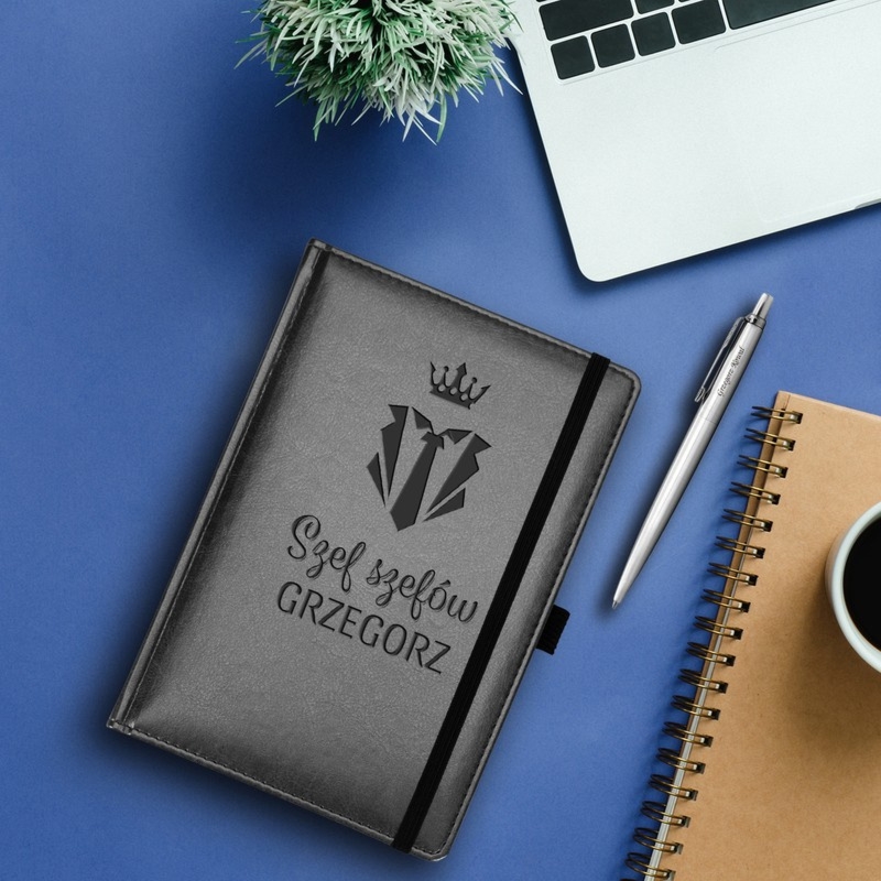 Zestaw dla szefa: notes Nebraska i Parker Jotter z grawerem