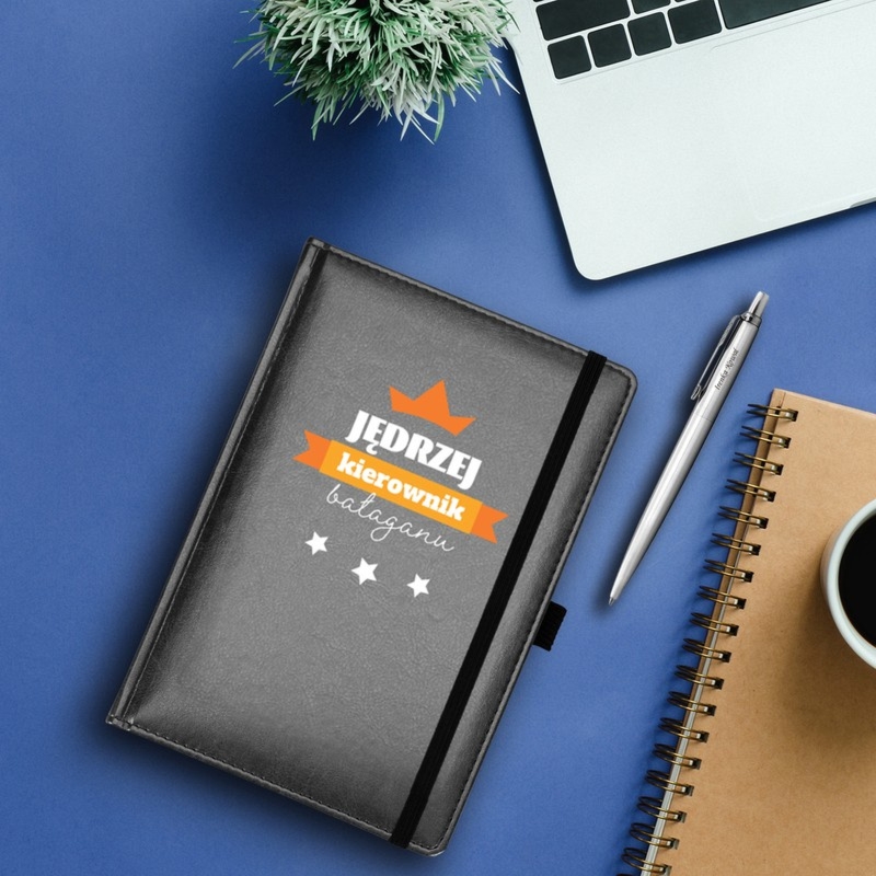 Zestaw dla kierownika: notes Nebraska i Parker z nadrukiem UV i grawerem