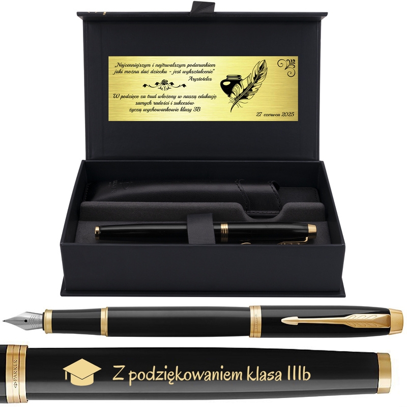 Image of Pióro wieczne Parker I.M. – Klasa, która robi wrażenie/Grawer/Personalizacja/Etui ochronne