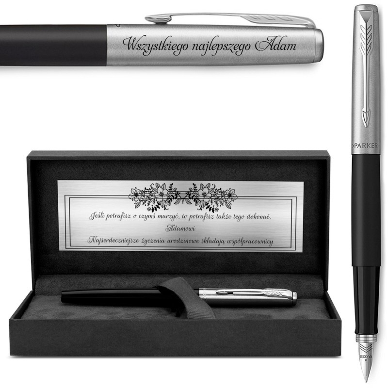 Pióro wieczne Parker Jotter Special Czarny z grawerem w pudełku