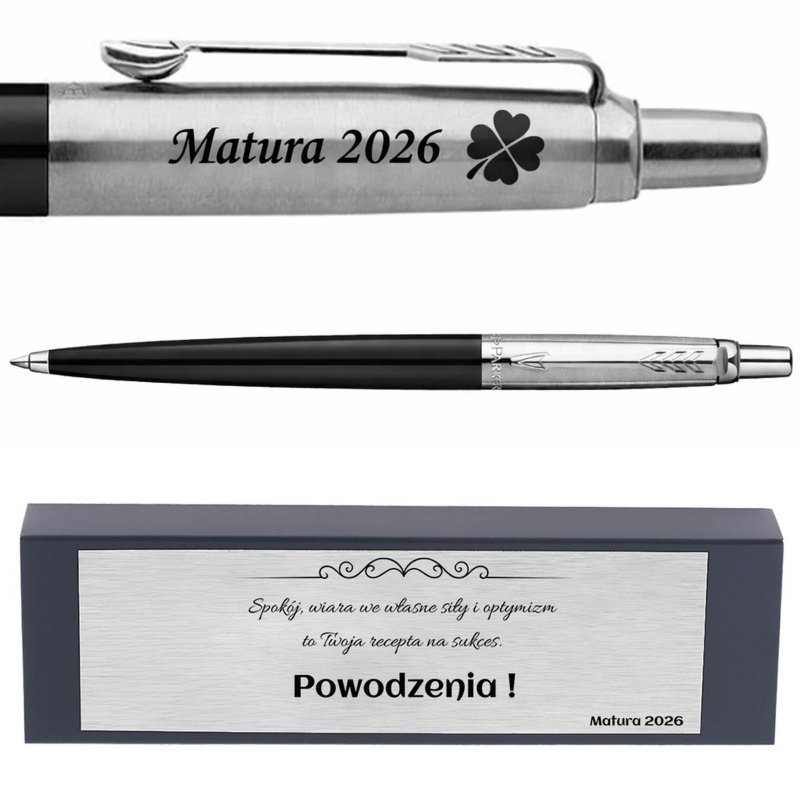 Długopis Parker z grawerem „Matura 2026” – wyjątkowa pamiątka dla maturzysty