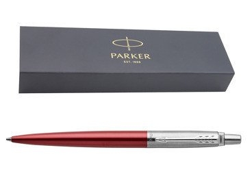 Image of Długopis PARKER Jotter CT Kensington czerwony GRAWER