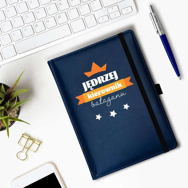 Zestaw dla kierownika: notes Nebraska z nadrukiem UV + Parker