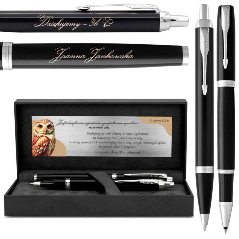 Pióro Kulkowe i Długopis Parker IM CT